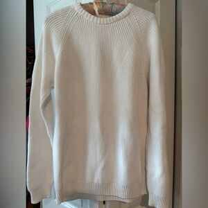 Zara Cream Cotton Knit sweater